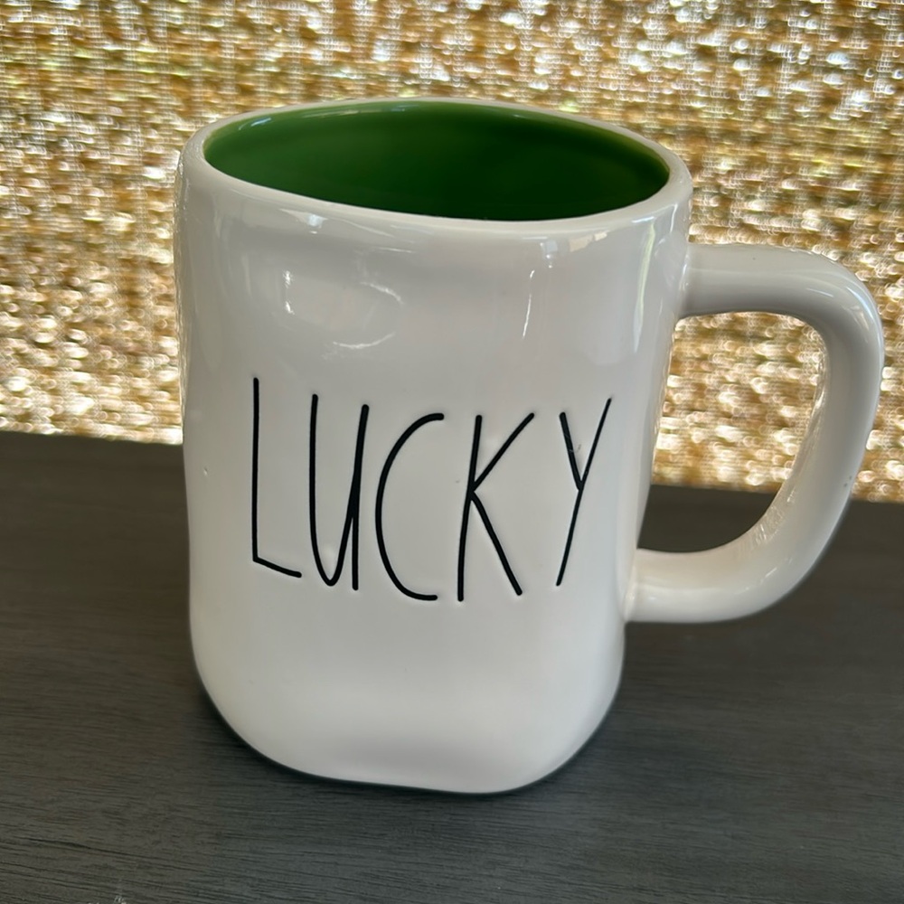 Rae Dunn Lucky Mug NWOT